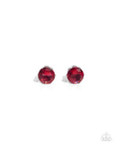 Simply Sublime - Pink Stud Earrings Paparazzi