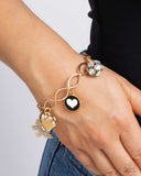 Lullaby Lucky - Gold Bracelet Paparazzi