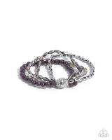 Beaded Boundary - Silver Bracelet Paparazzi