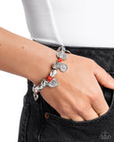 Rustic Rampage - Red Heart Charm Bracelet