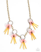 LEI of the Land - Brass Necklace Paparazzi