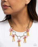 LEI of the Land - Brass Necklace Paparazzi