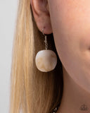 Worthwhile Wheels - White Necklace Paparazzi