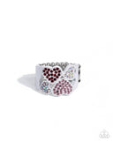 Honorable Hearts - Multi Heart Ring Paparazzi