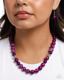 Showroom Swirl - Purple Necklace Paparazzi