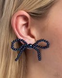 Better Ballerina -  Bow Earrings Paparazzi