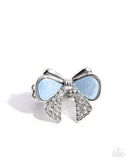 Classy Coquette - Blue Bow Ring Paparazzi