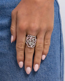 Repetitive Rose - Pink Ring Paparazzi