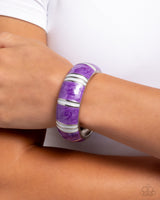 Pearly Persistence - Purple Bracelet Paparazzi