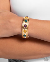 Fitted Fancy - Multi Colored Bracelet Paparazzi