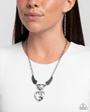 Customer Satisfaction - White Wing & Heart Necklace Paparazzi