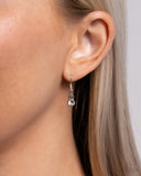 Graduated Glitter - White Necklace Paparazzi