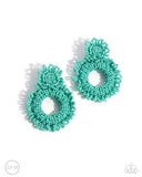 Explosive Energy - Blue Clip Earrings Paparazzi