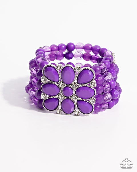 Everything is New - Purple Bracelet Paparazzi