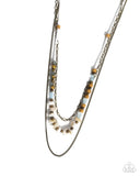 Eclectic Effort - Brass Necklace Paparazzi