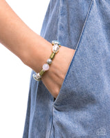Complete Look Necklace: Captivating Can-Can - Multi & Bracelet: Charming Can-Can - Multi Paparazzi Set