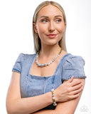 Complete Look Necklace: Captivating Can-Can - Multi & Bracelet: Charming Can-Can - Multi Paparazzi Set