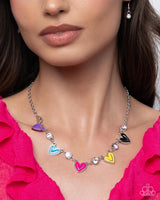 Complete Look Necklace: Friendly Fringe & Bracelet: Friendly Finale - Multi Set Paparazzi