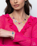 Complete Look Necklace: Friendly Fringe & Bracelet: Friendly Finale - Multi Set Paparazzi