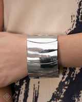 Crusading Celebrity - Silver Bracelet Paparazzi