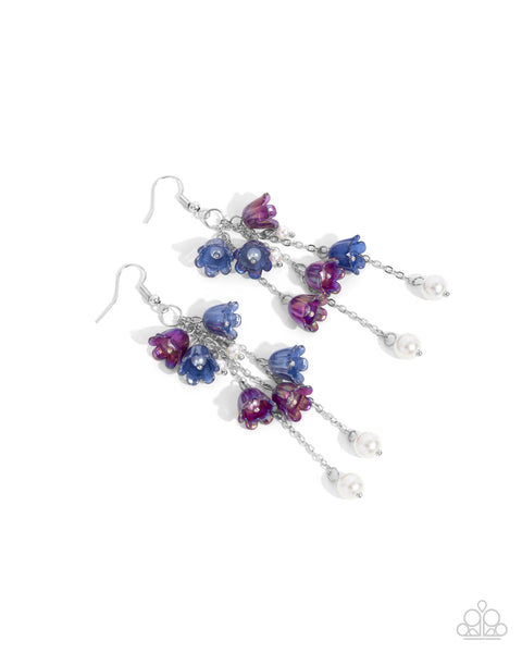 Suspended Sophistication - Multi Colored Earrings Paparazzi