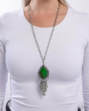 Stamped Statement - Green Necklace Paparazzi