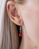 Garden Center - Red Butterfly Charm Necklace Paparazzi