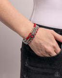 Bundle Up - Red Bracelets Paparazzi