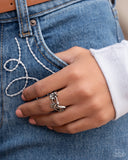 Handcrafted Hummingbird - Silver Ring Paparazzi