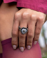 Courting Chic - White Ring Paparazzi