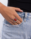 Cupid COUPLE - Red Heart Ring Paparazzi