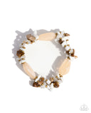 Garden Palette - White Bracelet Paparazzi