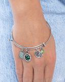 Playful Pageantry - Green Bracelet Paparazzi