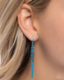 Metallic Movement - Blue Necklace Paparazzi