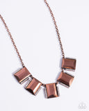 Rebel Racket - Copper Necklace Paparazzi