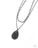 Druzy Delight - Black Necklace Paparazzi