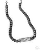 Rockstar Radiance - Black Choker Necklace Paparazzi
