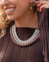 Promising Promenade - Brown Necklace Paparazzi