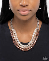 Promising Promenade - Brown Necklace Paparazzi