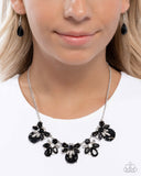 Socialite Statement - Black Necklace Paparazzi