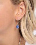 Outgoing Opulence - Blue Heart Necklace Paparazzi