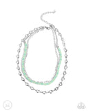 Sweetheart Sequel - Green necklace  paparazzi