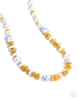 Complete Look  Necklace: Porcelain Pizzazz & Bracelet: Porcelain Pattern - Blue Set