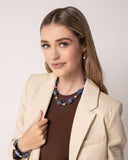 Selective Socialite Necklace & Selective Slay Bracelet - Blue Paparazzi