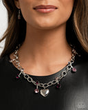 Complete Look  Necklace: Seesaw Statement Bracelet: Seesaw Shimmer Purple Set Paparazzi