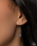 Complete Look Necklace: Seesaw Statement - Blue Bracelet: Seesaw Shimmer - Blue