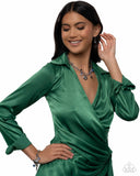 Complete Look Necklace: Seesaw Statement - Blue Bracelet: Seesaw Shimmer - Blue