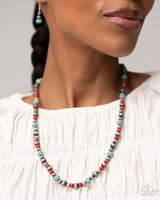 Complete Look Necklace: Southwestern Story & Bracelet: Southwestern Surprise  Multi Set Paparazzi