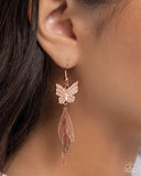 Fairy Dust - Copper Earrings Paparazzi