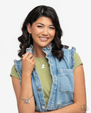 Complete Look White Cowboy Boot Necklace and Bracelet